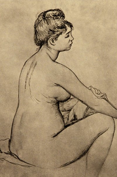 Bagnante che si asciuga da Pierre Auguste Renoir